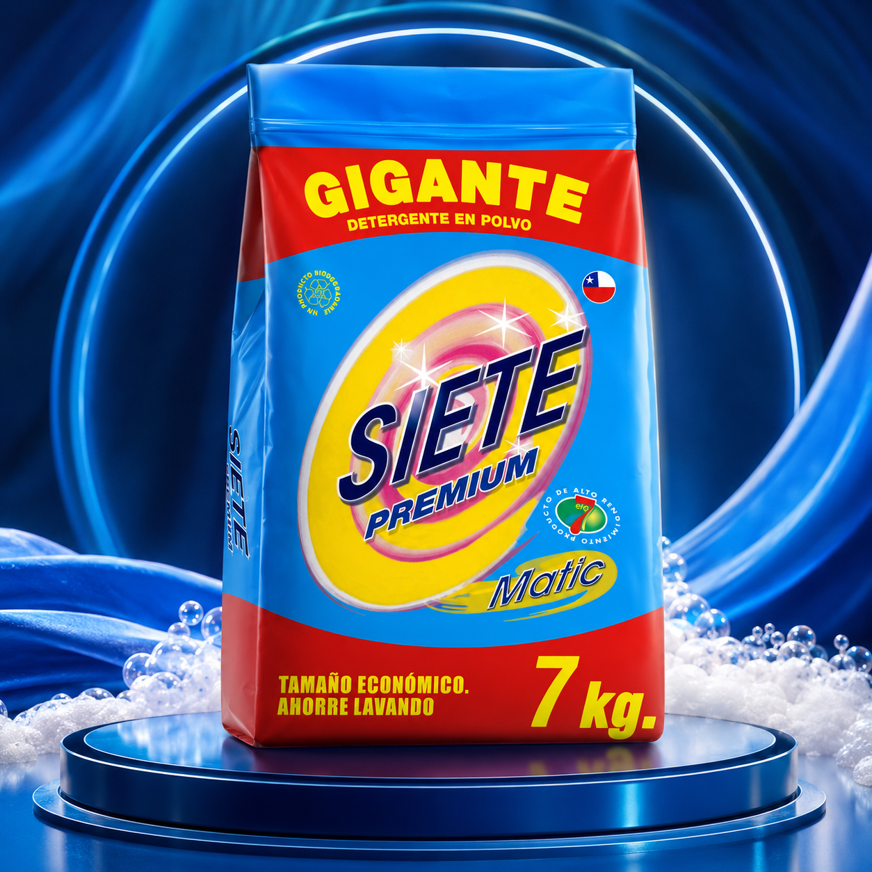 Siete Premium Matic, producto fabricado por Química 7 Efe